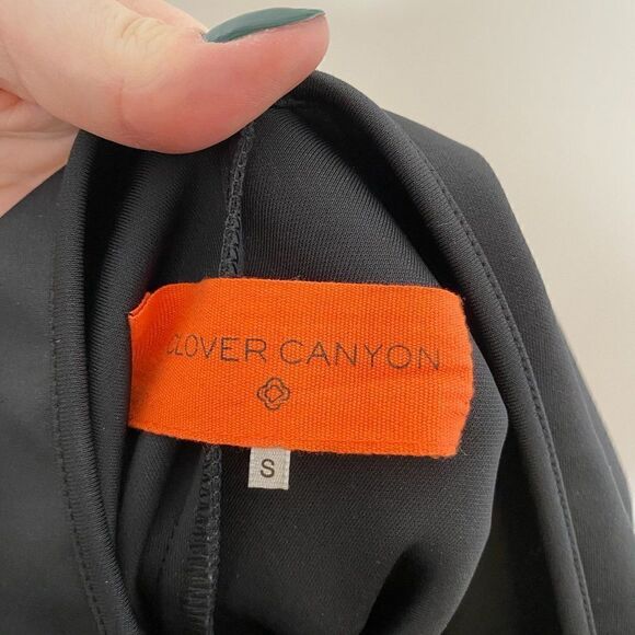 Clover Canyon Sleeveless Neoprene Embroidery Dress - Picture 6 of 7